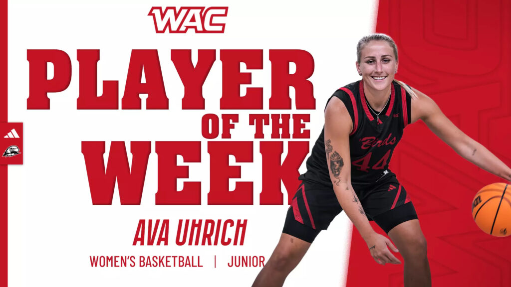 WAC Player of the Week Ava Uhrich of Southern Utah University. -Photo: SUU Athletics